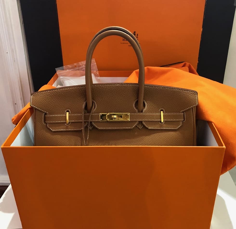 Hermès Birkin 35 cm Bag In Tan Leather PRISTINE CONDITION - Image 8