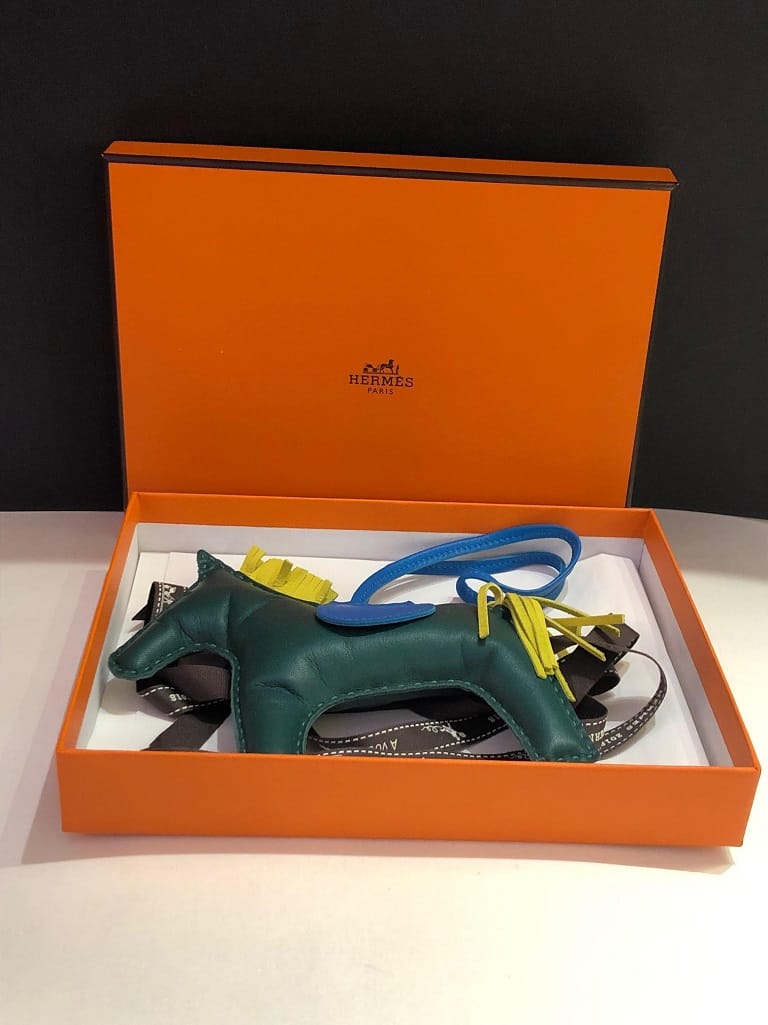 HERMES Rodeo Bag Accessory Charm AM Horse New