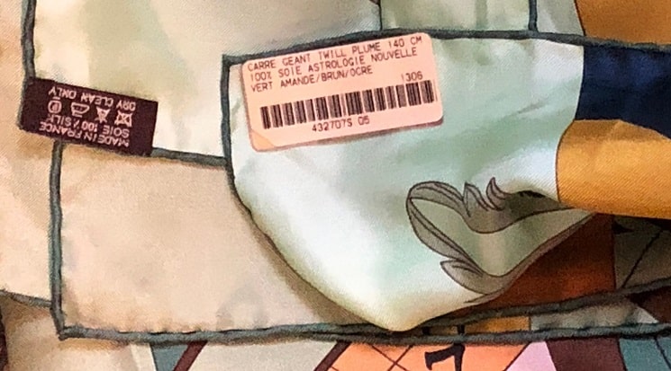 Hermès Scarf Shawl Astrologie Nouvelle C. Diatkine 140 - Image 8