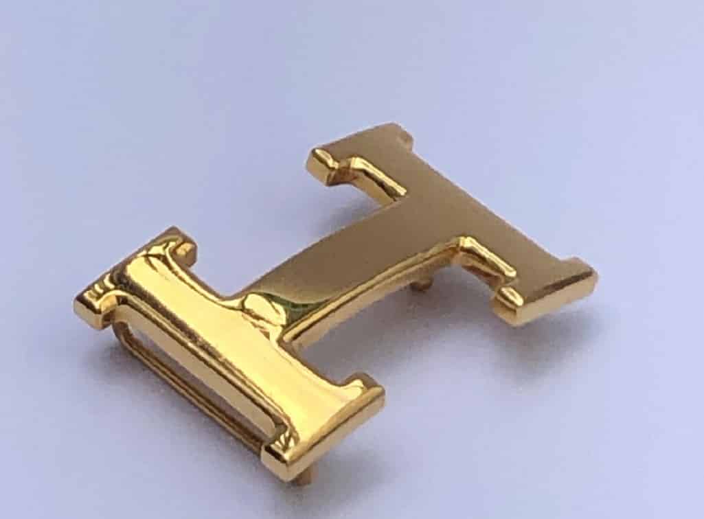 HERMES Belt H Constance Buckle Gold 1996 Reversible Red-Bordeaux - Image 5