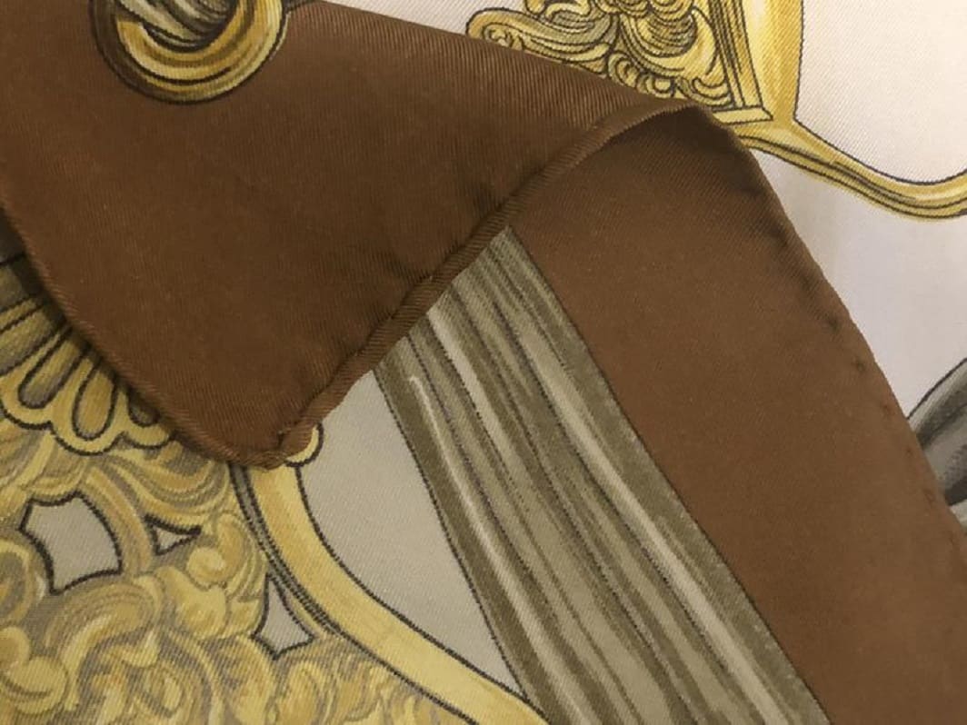 HERMES Scarf Étriers Françoise de la Perrière 1964 With Box - Image 8