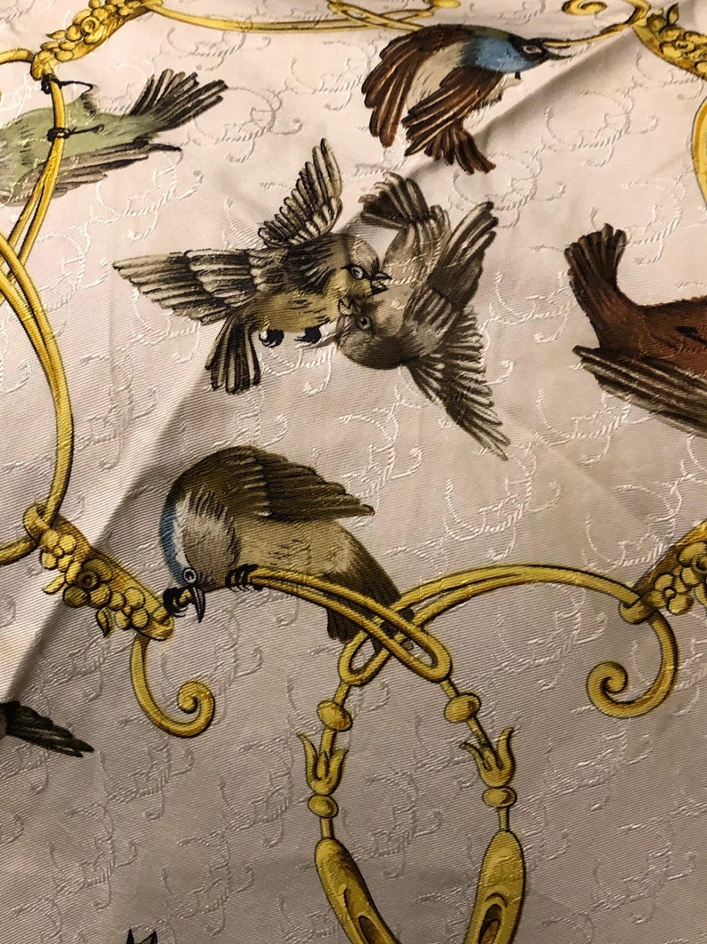 HERMÈS La Clé des Champs Silk Jacquard Scarf - Early Vintage - Image 6