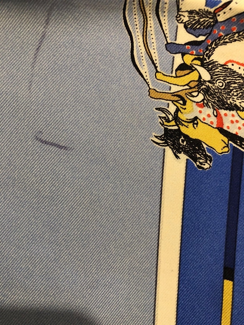 Hermès Silk Twill Scarf "Pani La Shar Pawnee" Designed by Kermit Oliver - Image 10