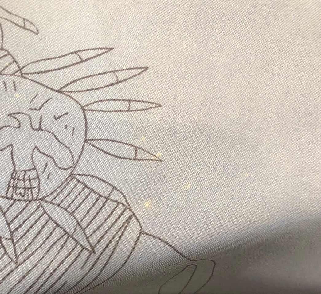 Hermès Silk Twill Scarf "Pani La Shar Pawnee" Designed by Kermit Oliver - Image 11