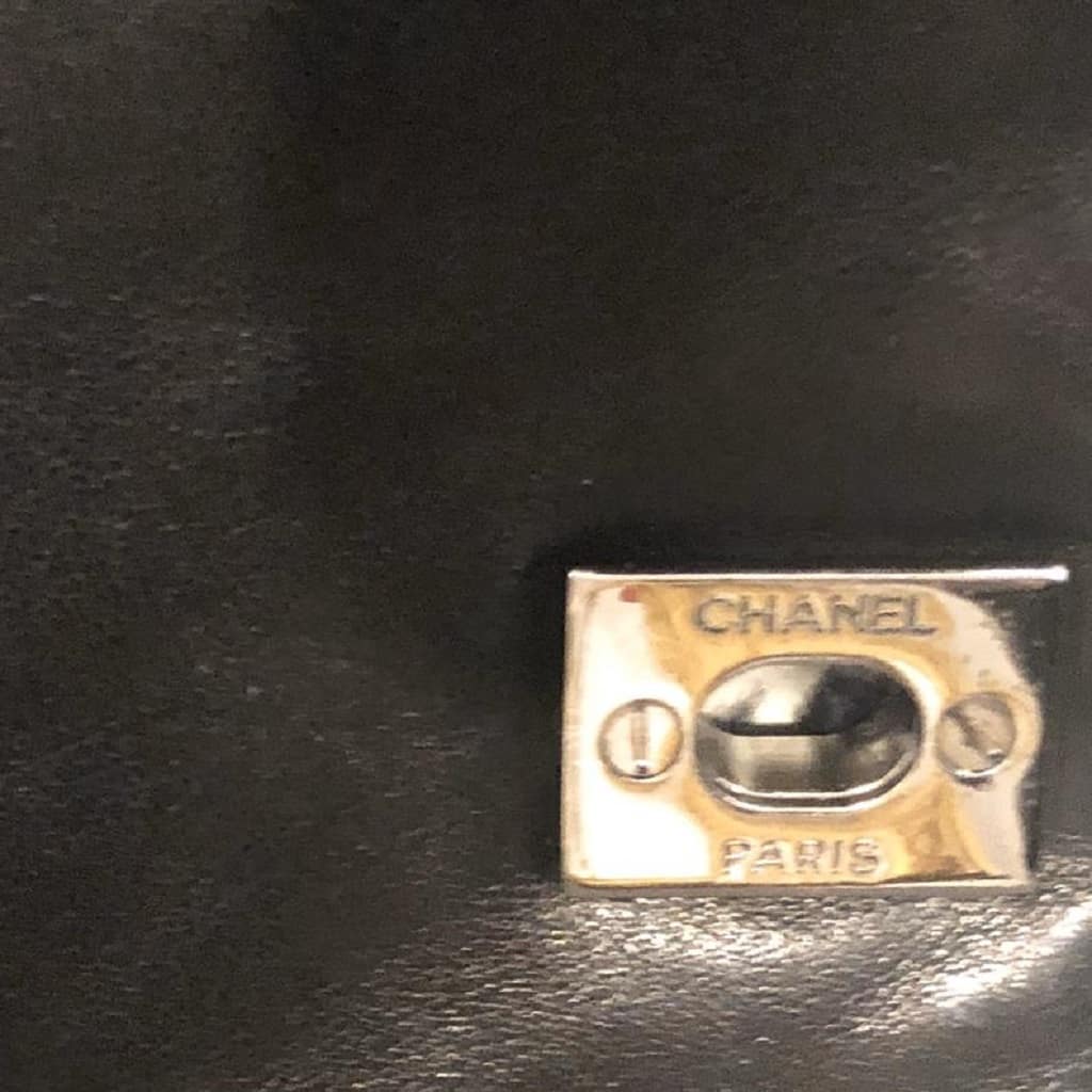 CHANEL Fur Bag Navy Blue Triple Shoulder Straps 2004-2005 - Image 7