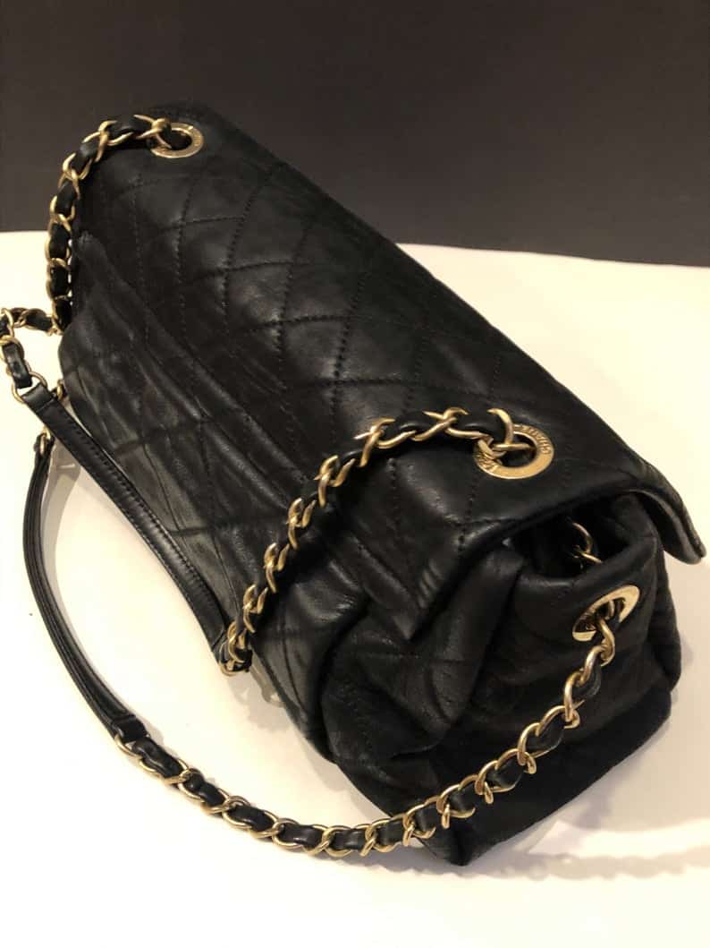 CHANEL Handbag Black Quilted Reissue 31 Rue Cambon Flap Bag - Image 6