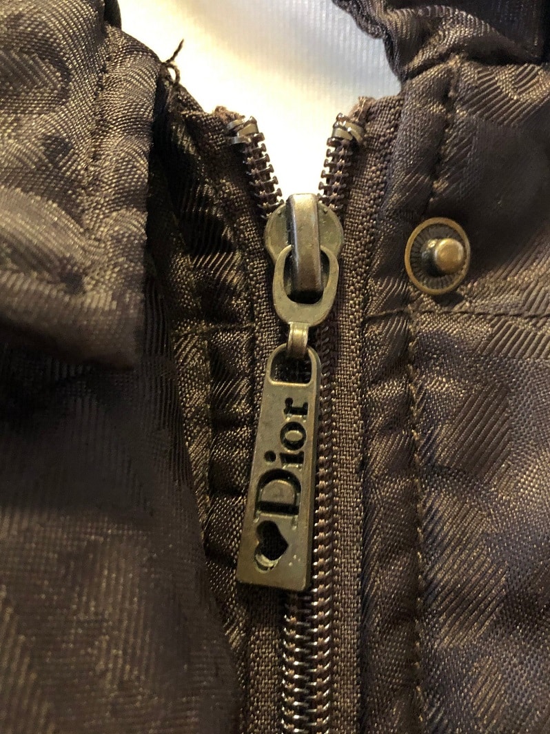 CHRISTIAN DIOR Monogram Trotter Black Puffer Coat Jacket Parka - Image 8