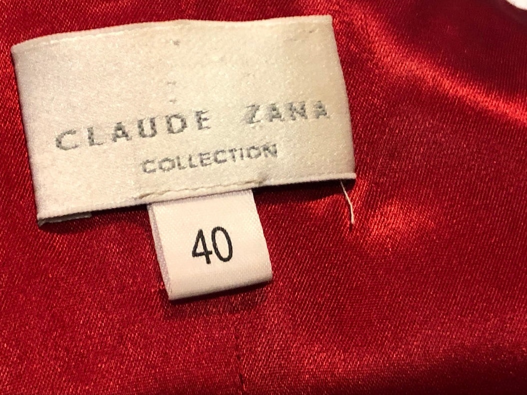 CLAUDE ZANA Tailor Suit Jacket & Trouser Wool Vintage - Image 8