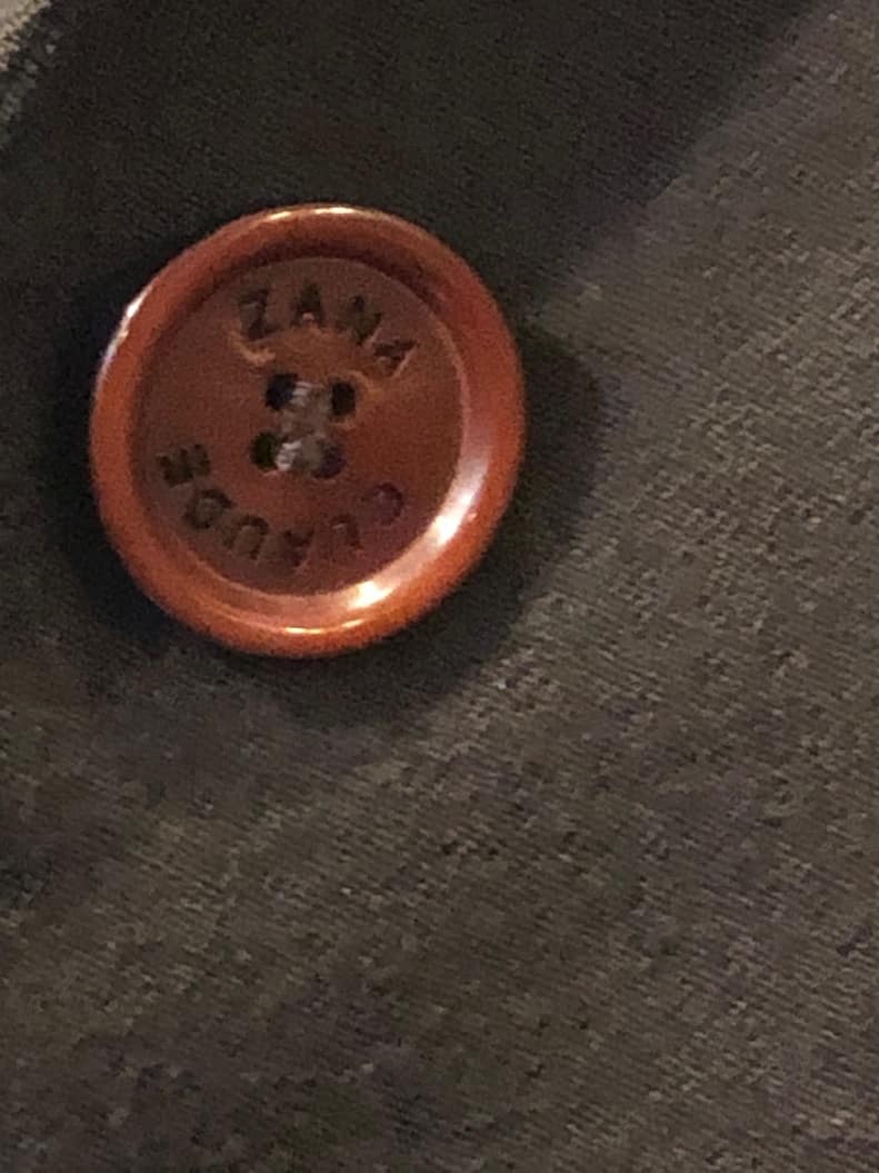 CLAUDE ZANA Tailor Suit Jacket & Trouser Wool Vintage - Image 10