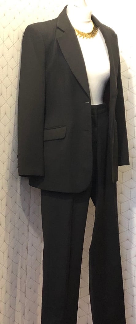 CLAUDE ZANA Tailor Suit Jacket & Trouser Wool Vintage - Image 4