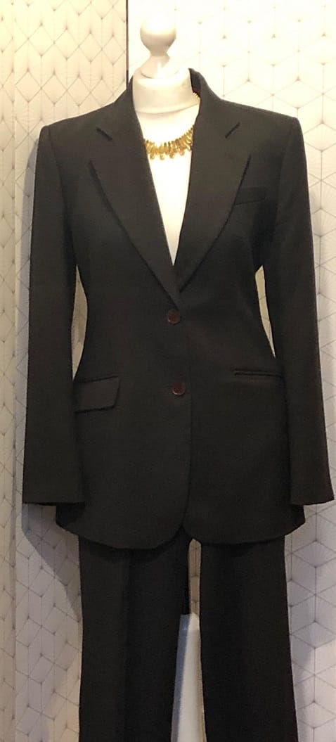 CLAUDE ZANA Tailor Suit Jacket & Trouser Wool Vintage