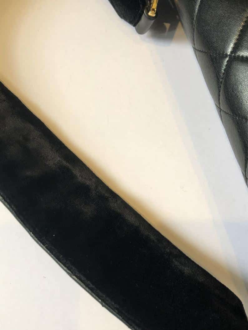 CHANEL Handbag Timeless Lambskin Quilted Horizontal & Vertical Vintage 90s - Image 18