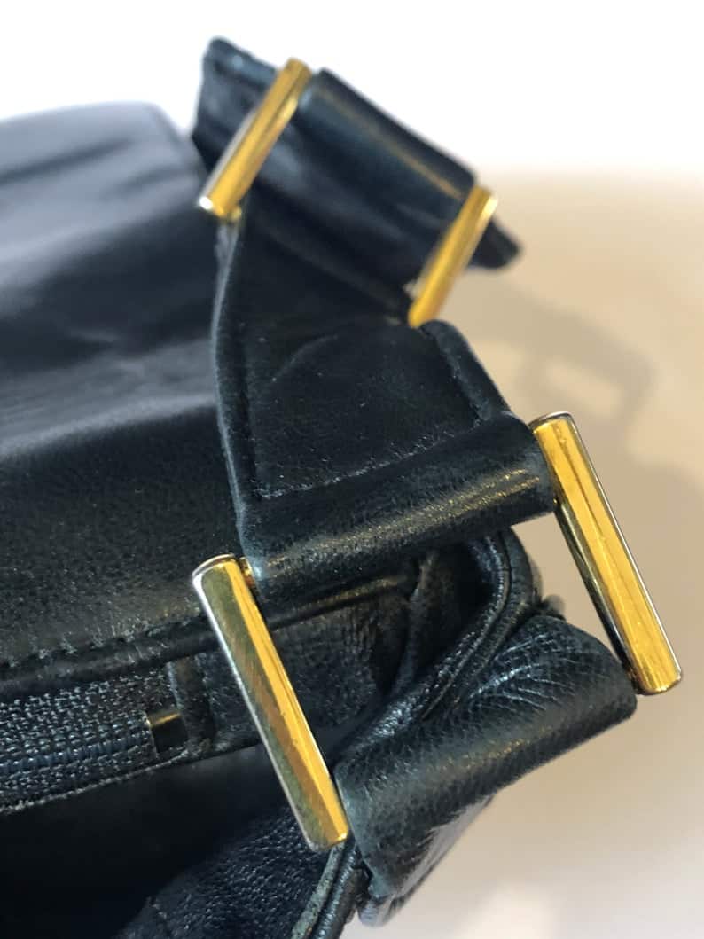 CHANEL Handbag Timeless Lambskin Quilted Horizontal & Vertical Vintage 90s - Image 13