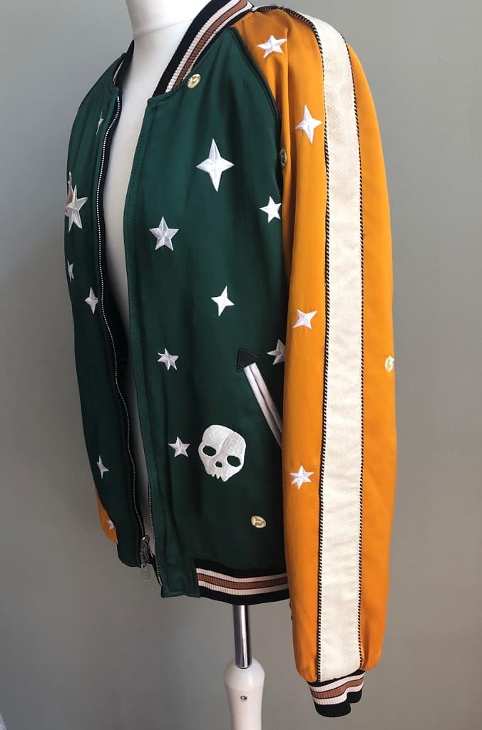 COACH Varsity Bomber 1941 Souvenir Jacket Space Cruisers Retro Cone Skulls Unisex Vintage