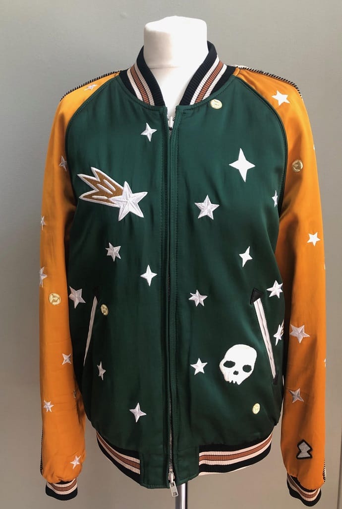 COACH Varsity Bomber 1941 Souvenir Jacket Space Cruisers Retro Cone Skulls Unisex Vintage - Image 2