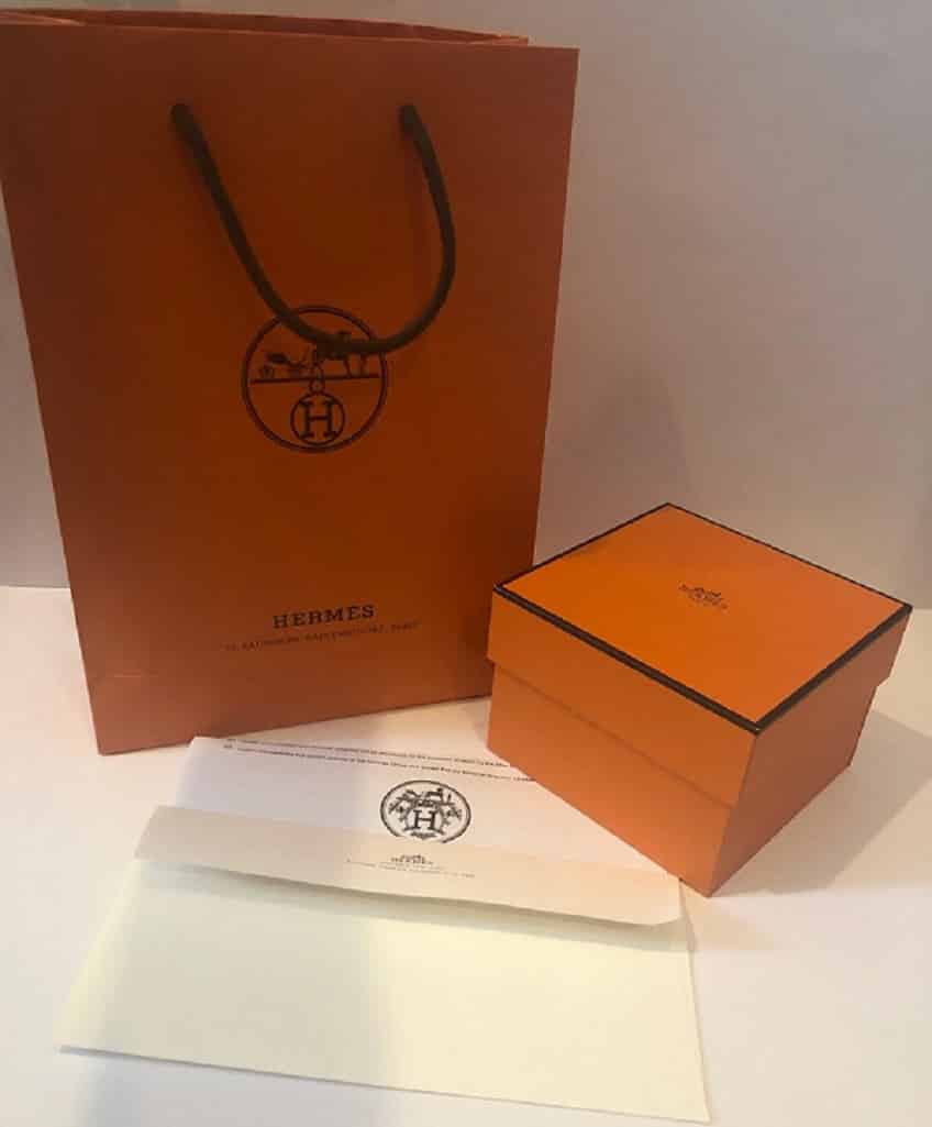 HERMÈS Pink Mother of Pearl Clipper Chronograph CL1.310 Women's Wristwatch 31 mm - Image 13