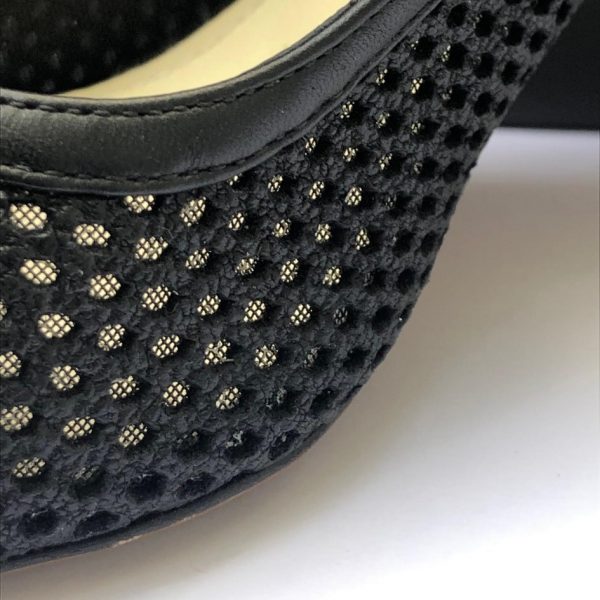 CHANEL Slingback Pumps CC Logo Pearls Black - Image 8