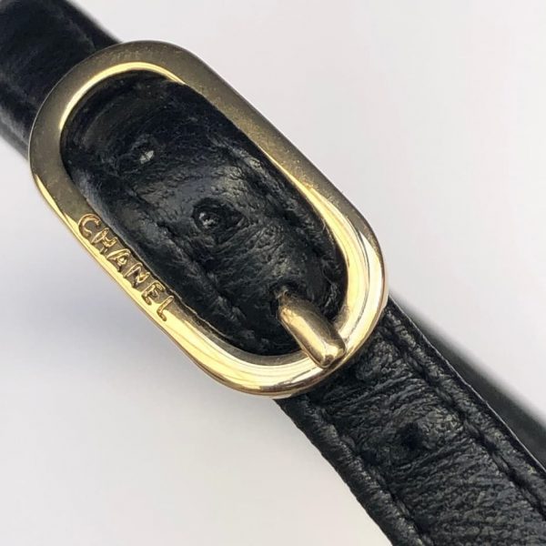 CHANEL Slingback Pumps CC Logo Pearls Black - Image 11