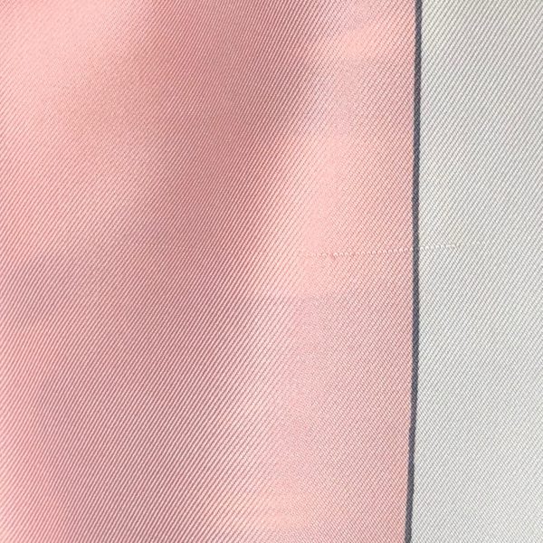 HERMÈS Scarf Brides de Gala Silk H Grygkar Pink Grey Gold W/Box - Image 7