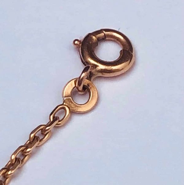 Necklace Pearl Gold Chain 18K - Image 6