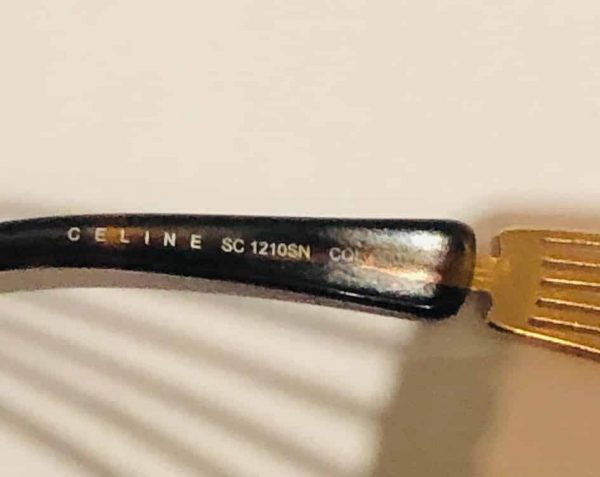 CELINE Crystal Rimless Aviator Sunglasses - Image 5