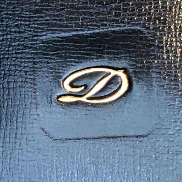 ST DUPONT PARIS Leather Document Lap Top Holder Flat Vintage Saddle Stitch - Image 9