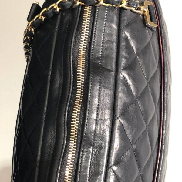 CHANEL Timeless Bag Quilted Leather Lambskin Maxi Vintage 1989 - Image 10