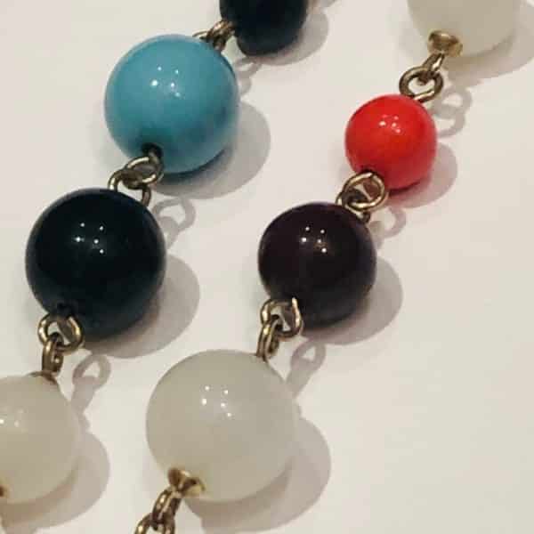 CHANEL Pearl Necklace Multi Double Strand  CC Logo 2007 Runway Collection - Image 7