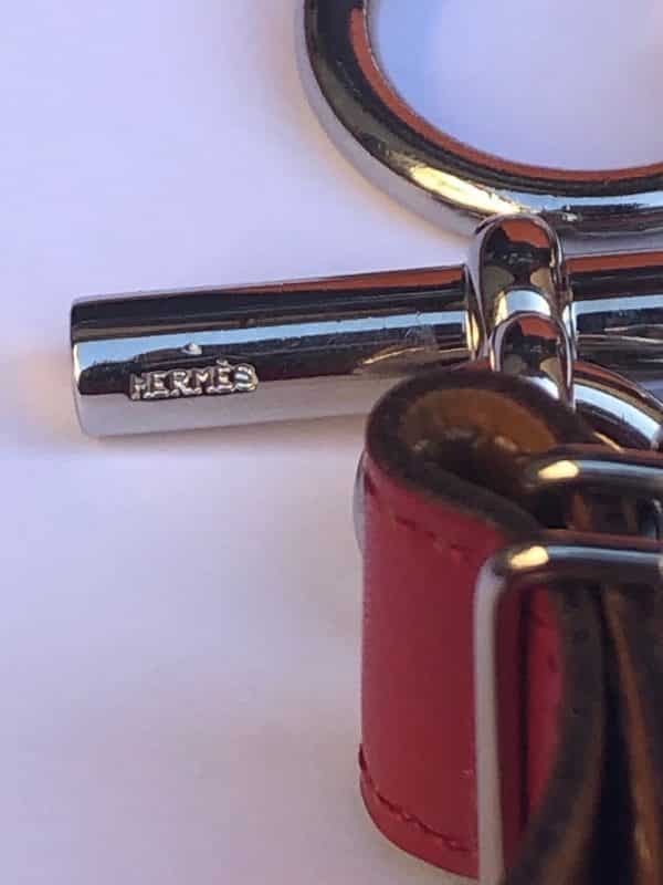 HERMÈS Chaine D’Ancre Belt Anchor Chain & Red Leather - Image 6