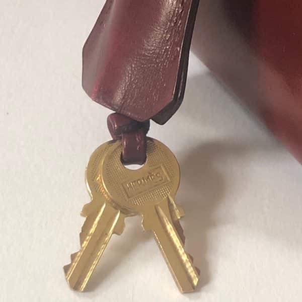 HERMÈS Vintage Kelly Sellier 32 Box Calfskin Iconic 1970s Rouge H - Image 19