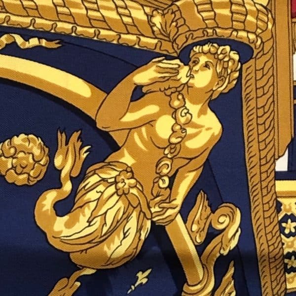 HERMÈS La Réale - Vue Du Carrosse De La Galère Hermès Scarf Carré By Hugo Grygkar - Image 11