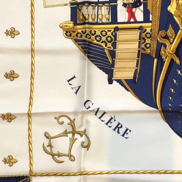 HERMÈS La Réale - Vue Du Carrosse De La Galère Hermès Scarf Carré By Hugo Grygkar - Image 9