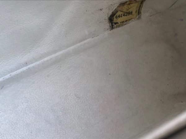 CHANEL Timeless 2.55 Flap Bag Patent Leather Cream Circa 2000 - Image 13