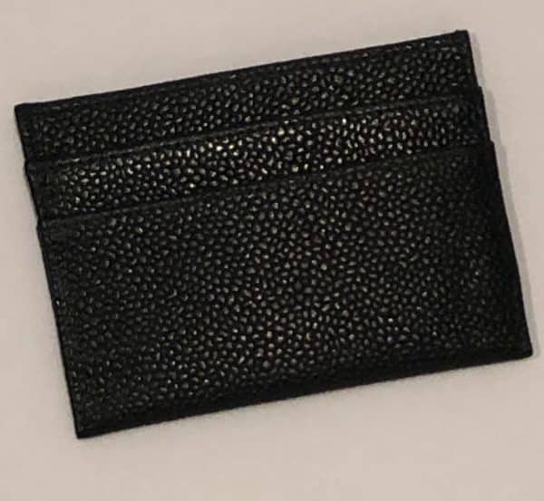 CHANEL Classic Cards Holder Caviar CC Logo Vintage - Image 5