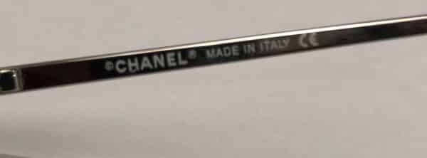 CHANEL CC Aviators Pink Rimless Sunglasses W/Case - Image 7