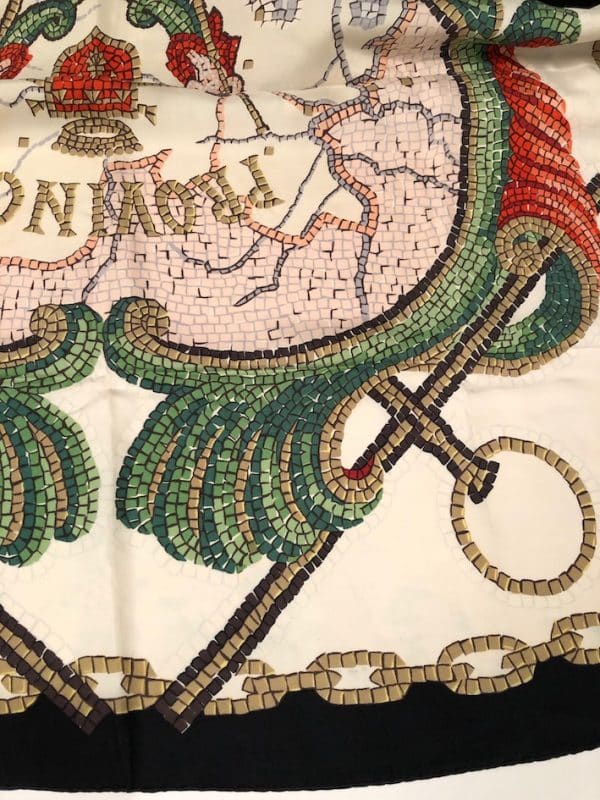 HERMÈS Vintage Silk Scarf Carré La Provence By Hugo Grygkar Circa 1958 W/Box - Image 8