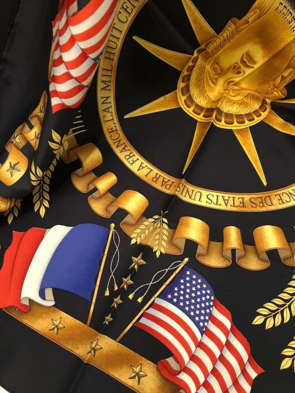 HERMÈS Scarf Carré Liberty 1986 By Joachim Metz - Image 4