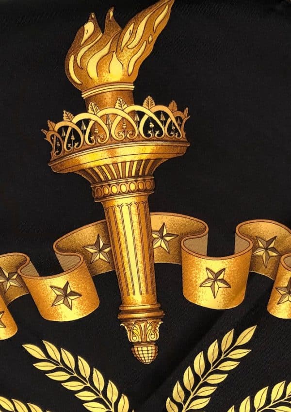 HERMÈS Scarf Carré Liberty 1986 By Joachim Metz - Image 5