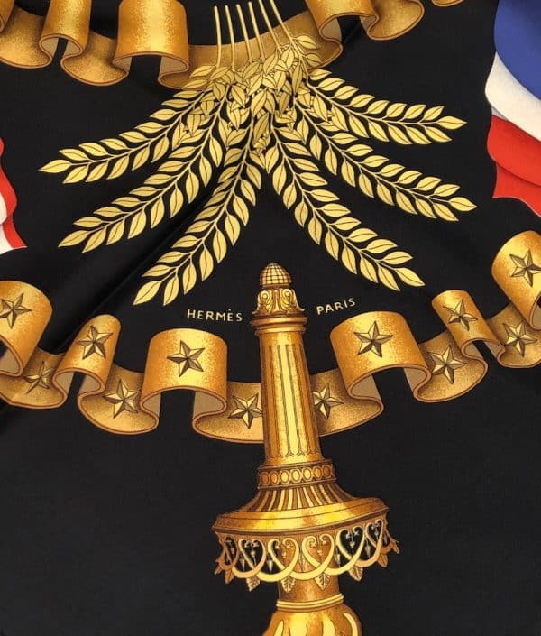 HERMÈS Scarf Carré Liberty 1986 By Joachim Metz - Image 6