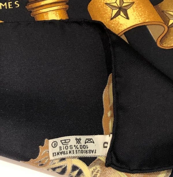 HERMÈS Scarf Carré Liberty 1986 By Joachim Metz - Image 8