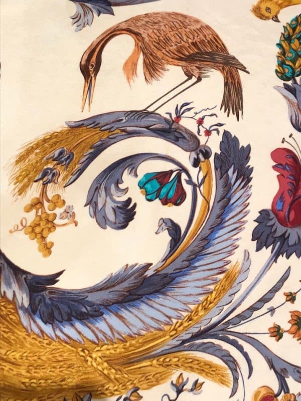 HERMÈS Scarf Cerès By Françoise Faconnet Purple Multi W/Box - Image 7