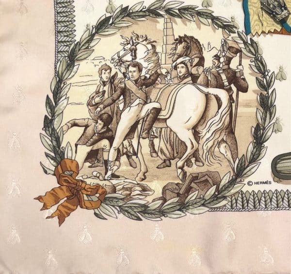 HERMÈS Scarf Napoléon By Philippe Ledoux 1963 Collector W/Box - Image 10