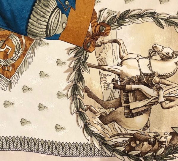 HERMÈS Scarf Napoléon By Philippe Ledoux 1963 Collector W/Box - Image 14