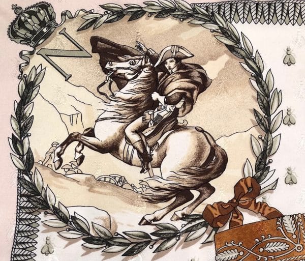 HERMÈS Scarf Napoléon By Philippe Ledoux 1963 Collector W/Box - Image 5