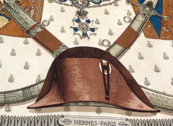 HERMÈS Scarf Napoléon By Philippe Ledoux 1963 Collector W/Box - Image 7