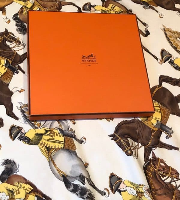 HERMÈS Scarf Reprise By Philippe Ledoux 1970 Collector W/Box - Image 5