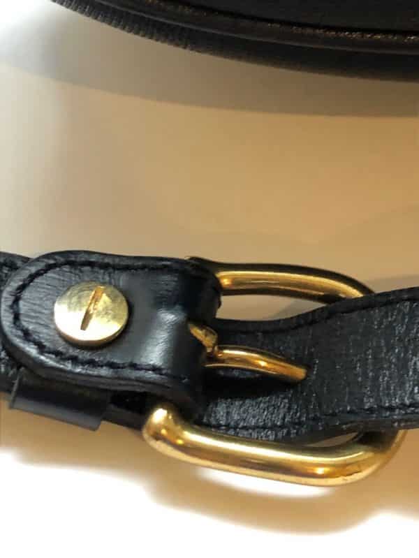 CHRISTIAN DIOR 1990s Bobby Dior Monogram Shoulder Bag Navy Vintage - Image 11