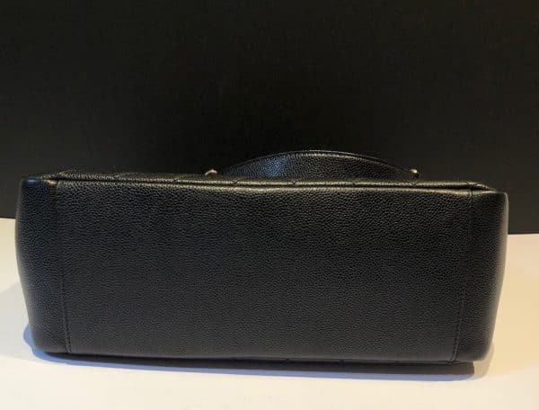 CHANEL GST Grand Shopping Tote Black Large Bag 2014 - Image 10