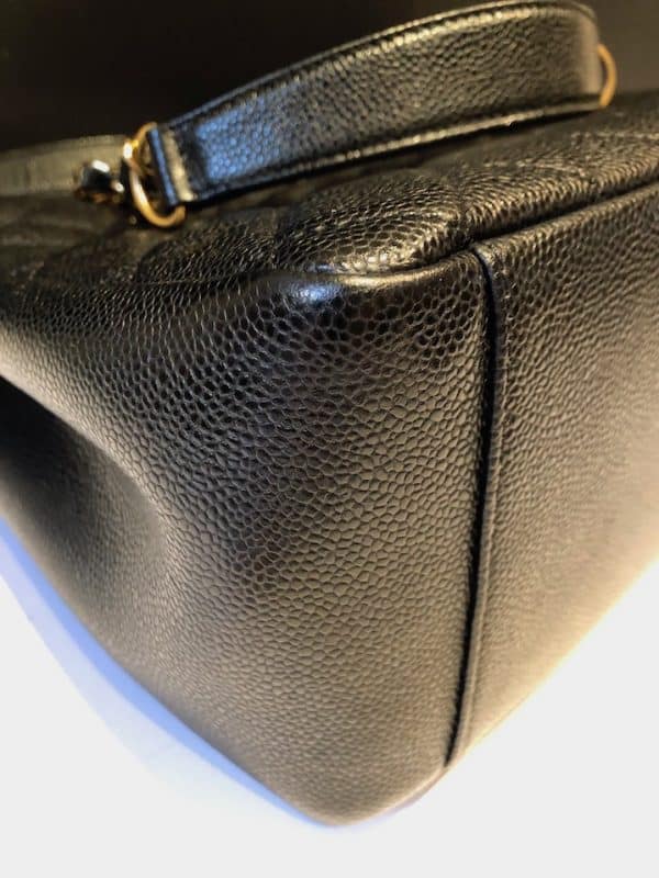 CHANEL GST Grand Shopping Tote Black Large Bag 2014 - Image 15