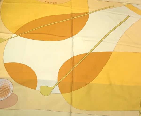 HERMÈS Scarf Swing II Rare By Julia Abadie 1979 W/Box - Image 6